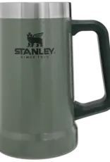 Beer Stein Green 24oz