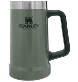 Beer Stein Green 24oz