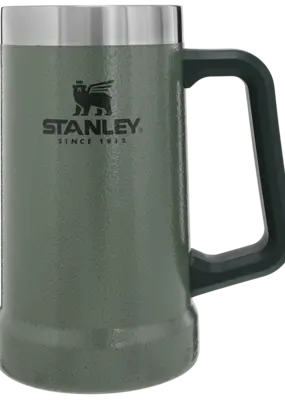 Beer Stein Green 24oz
