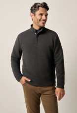 Johnnie-O Benjy Heathered Henley Pullover