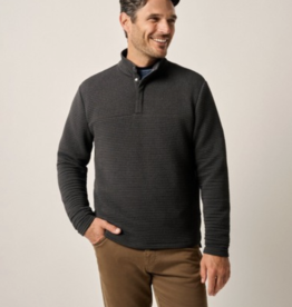 Johnnie-O Benjy Heathered Henley Pullover