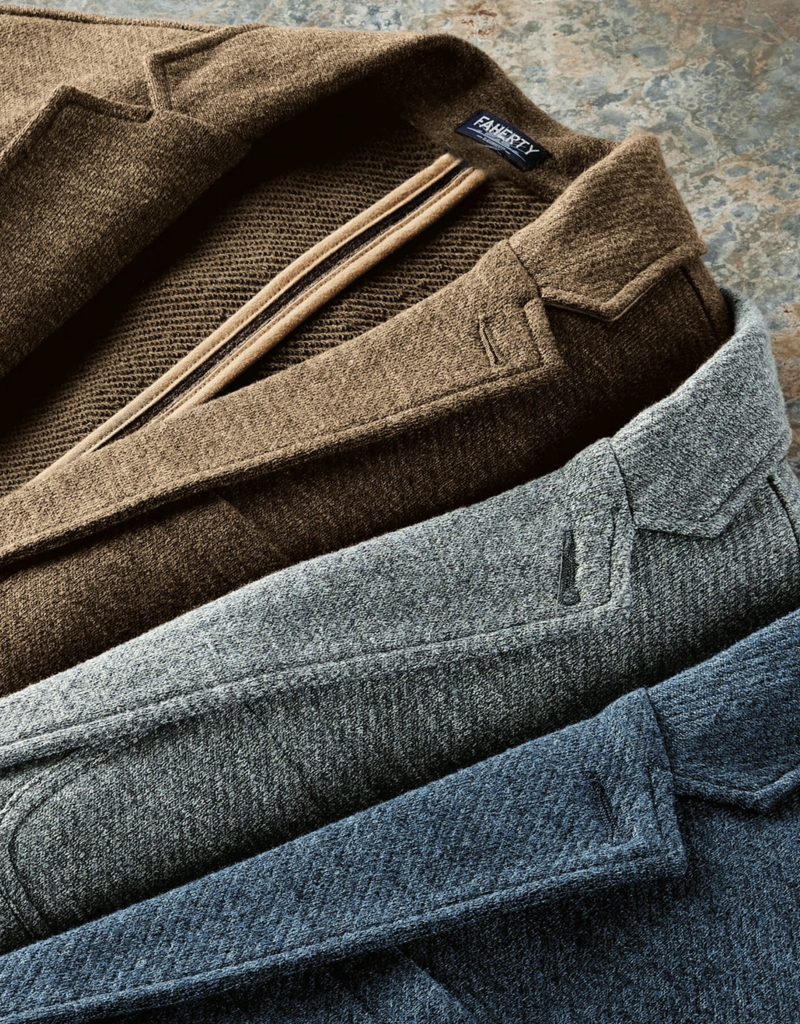 Faherty Inlet Knit Blazer