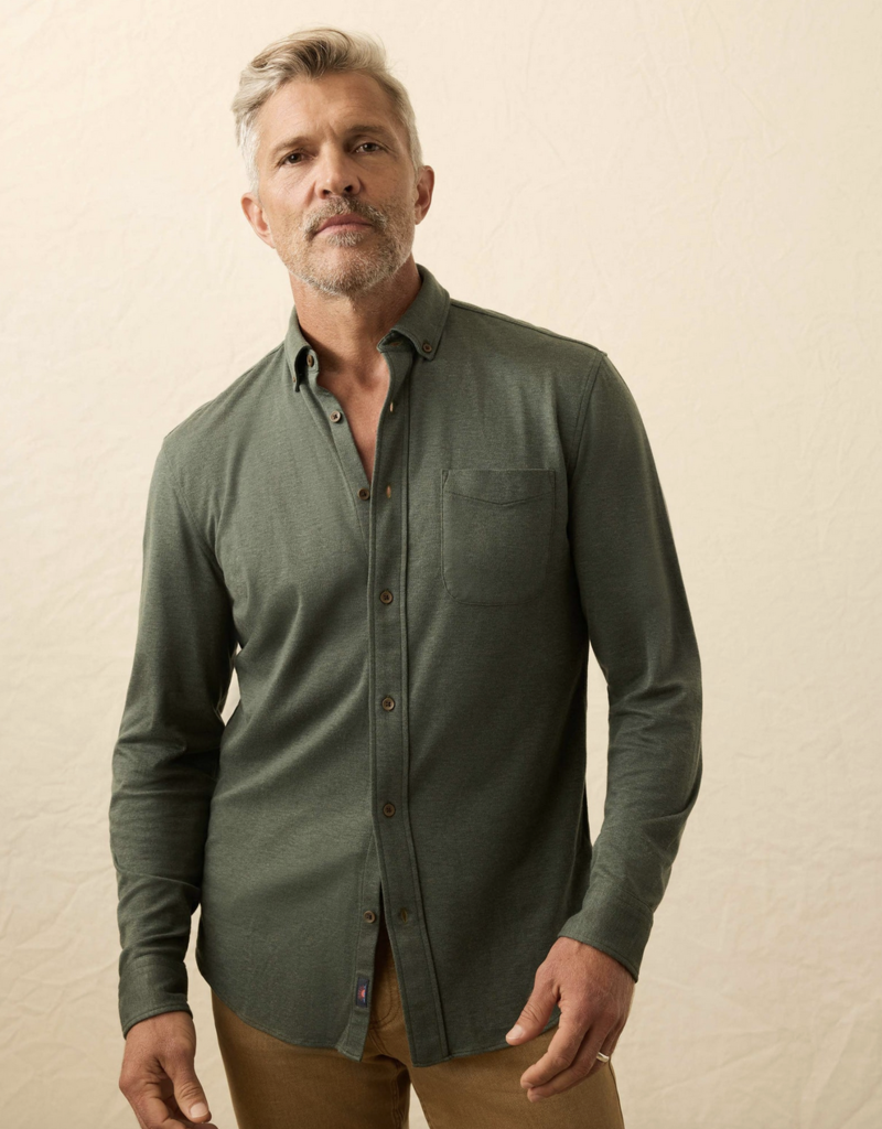Faherty Coastline Knit Shirt