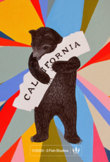 3 Fish Studios Prism Bear Print
