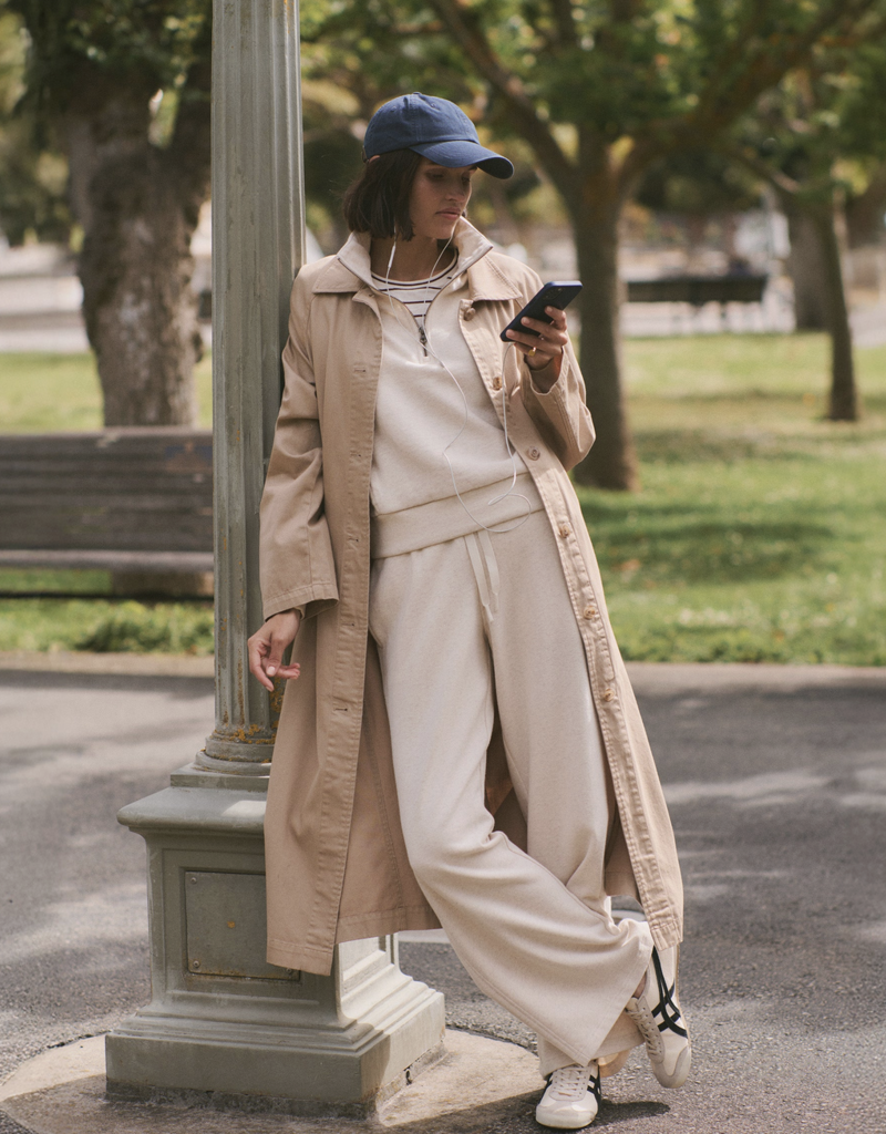 Marine Layer Cloud 9 Fleece Wide Leg Sweatpant