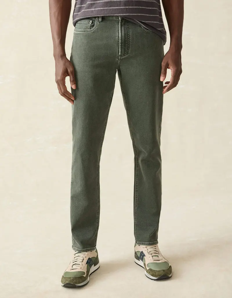 Faherty Stretch Terry 5 Pocket Pant
