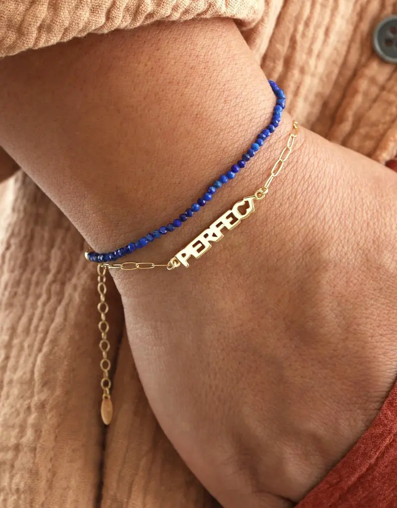 Kris Nations Petite Gemstone Beaded Bracelet