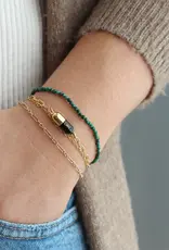 Kris Nations Petite Gemstone Beaded Bracelet