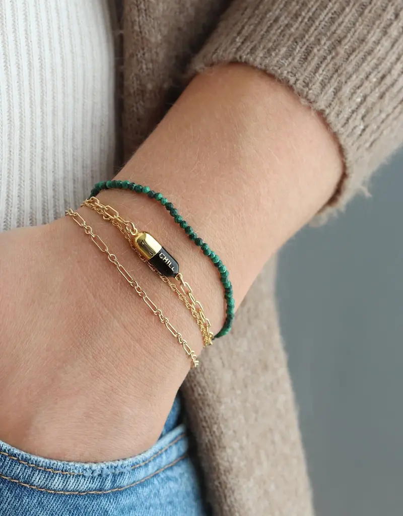 Kris Nations Petite Gemstone Beaded Bracelet