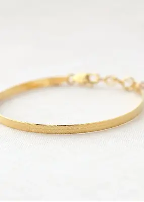 Kris Nations Herringbone Chain Bracelet
