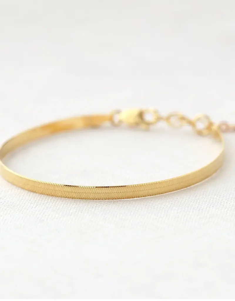 Kris Nations Herringbone Chain Bracelet