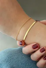 Kris Nations Herringbone Chain Bracelet