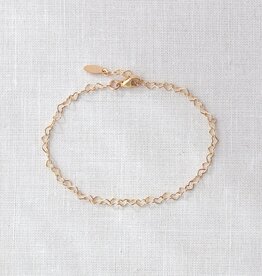 Kris Nations Heart Chain Bracelet