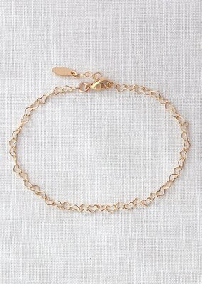 Kris Nations Heart Chain Bracelet