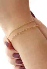 Kris Nations Heart Chain Bracelet