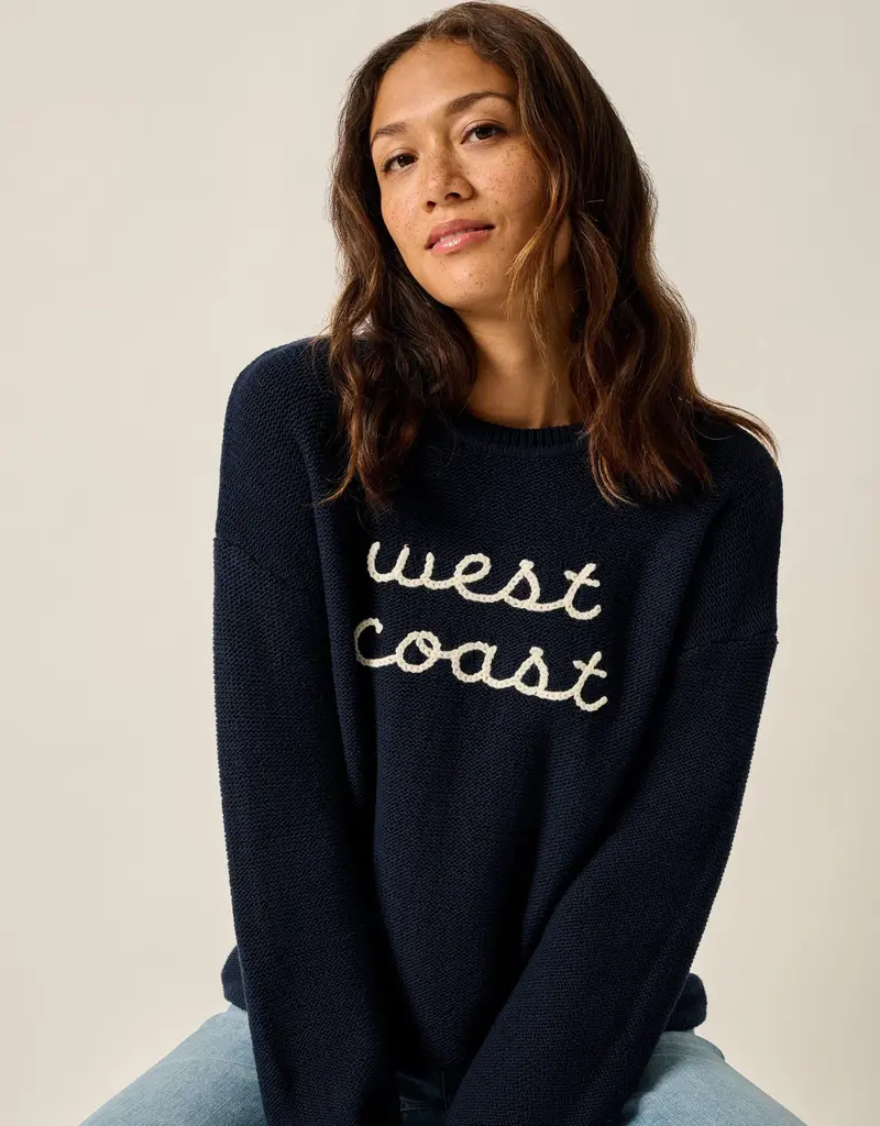 Johnnie-O Coastal Chloe Crewneck Sweater