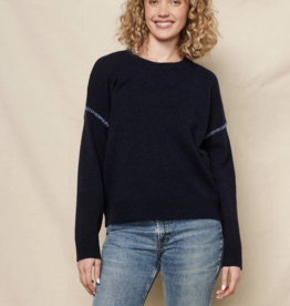 Sundry Clothing Crew W/Baseball Stitching Sweater