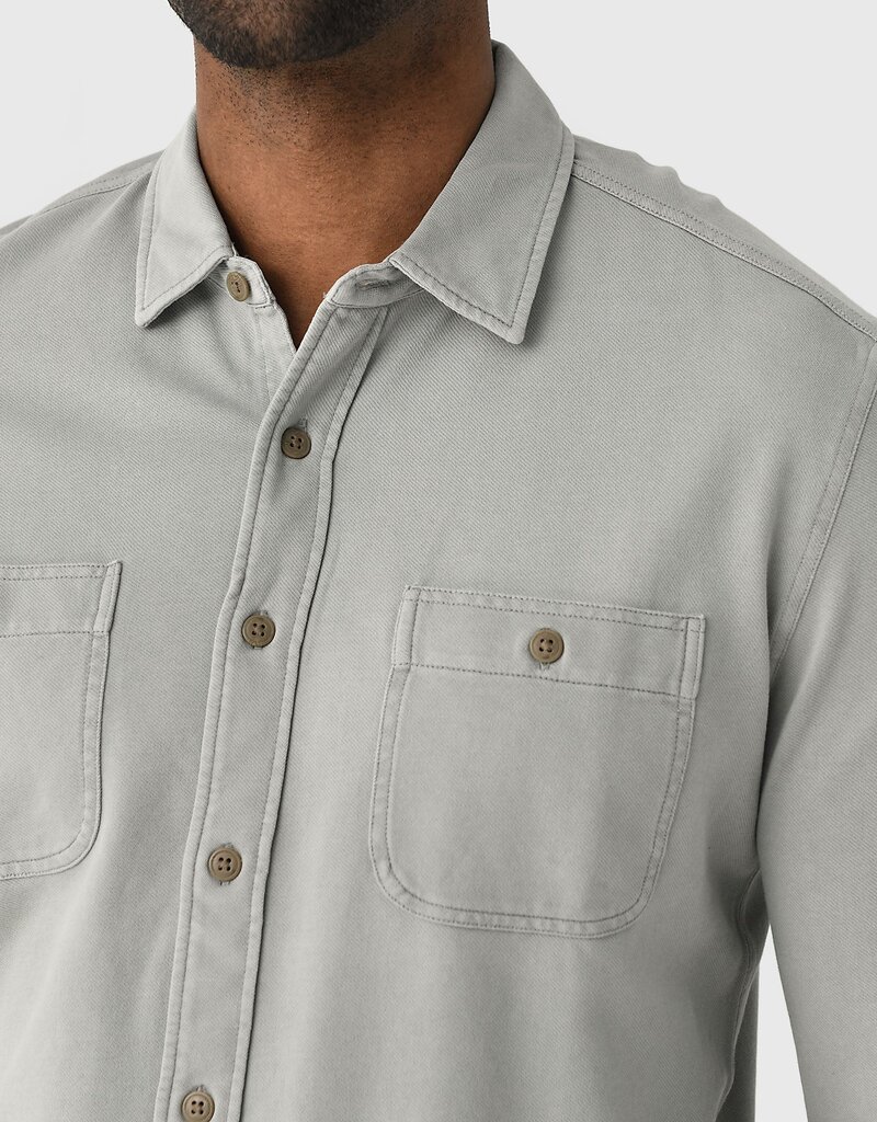 Faherty Field Knit Utility Shirt