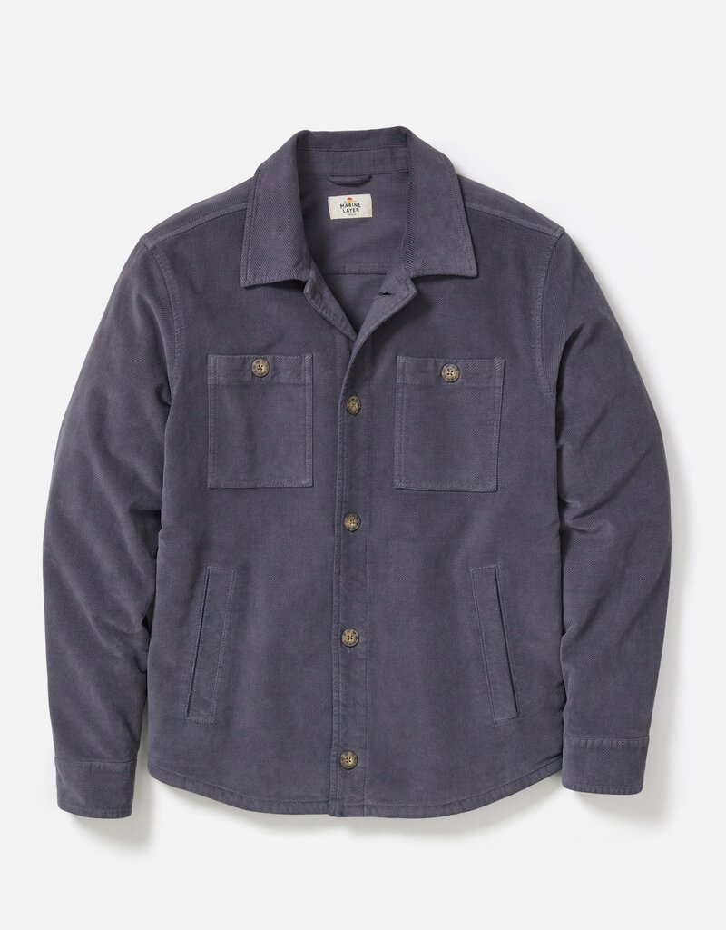 Marine Layer Max Moleskin Overshirt