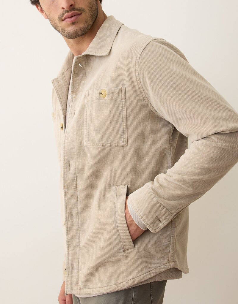 Marine Layer Max Moleskin Overshirt