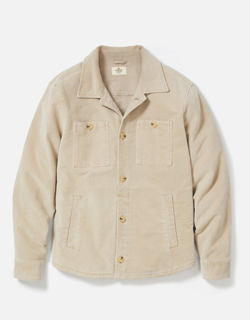 Marine Layer Max Moleskin Overshirt