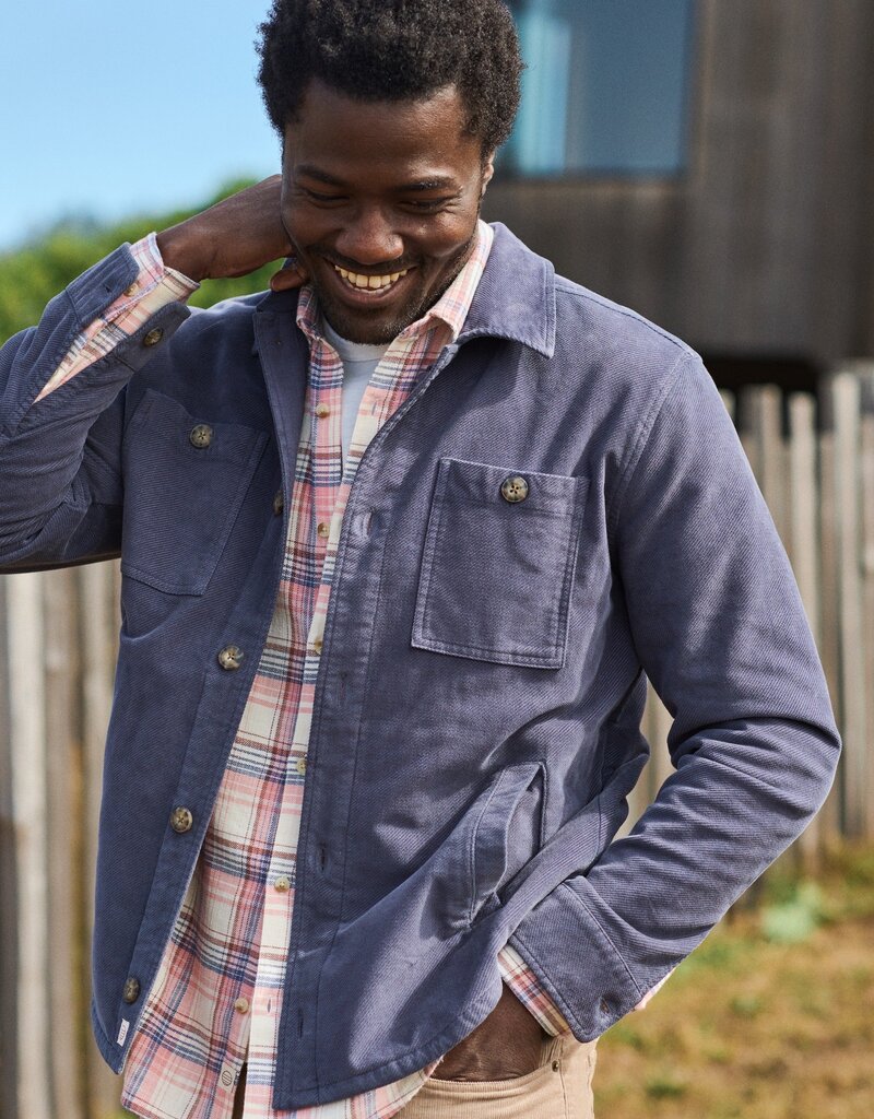 Marine Layer Max Moleskin Overshirt