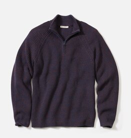 Marine Layer Inverness Quarter Zip Sweater