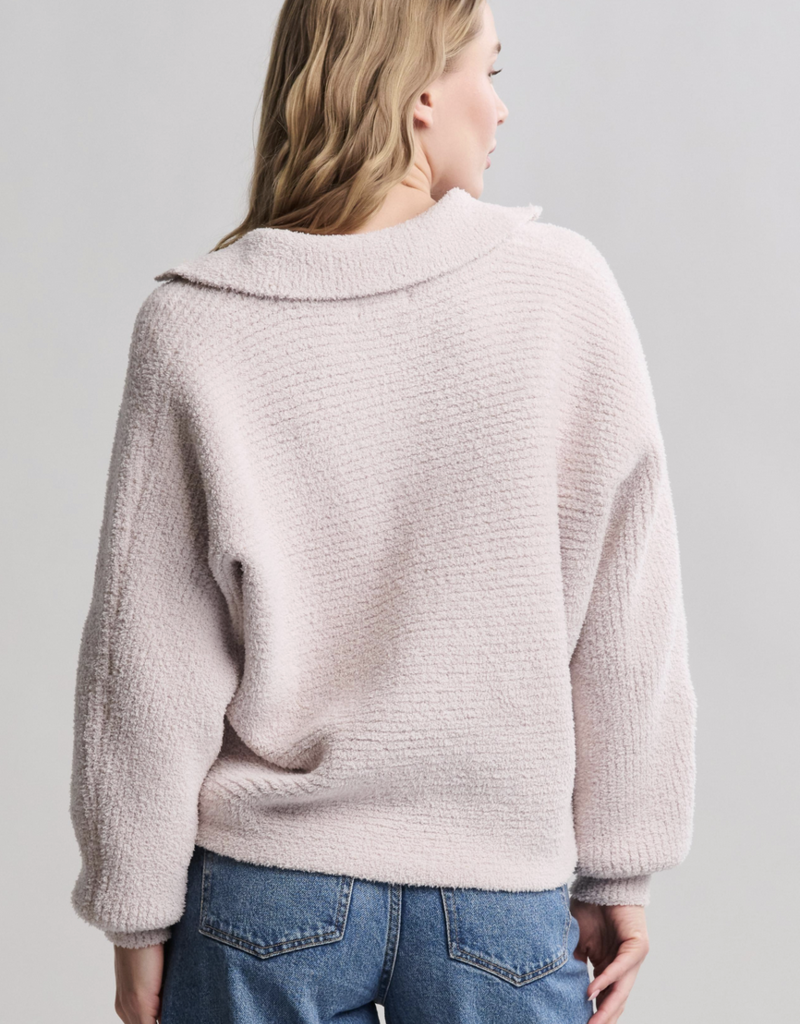 Barefoot Dreams Cozychic Dolman Sleeve Collared Pullover