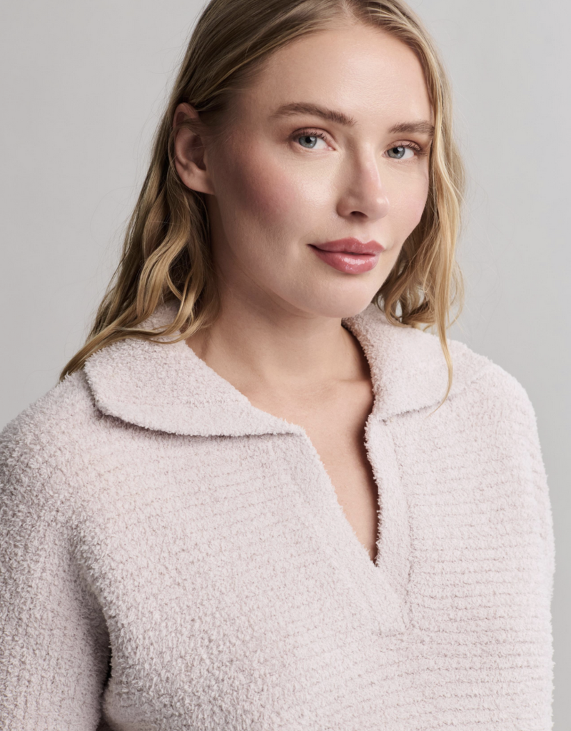 Barefoot Dreams Cozychic Dolman Sleeve Collared Pullover