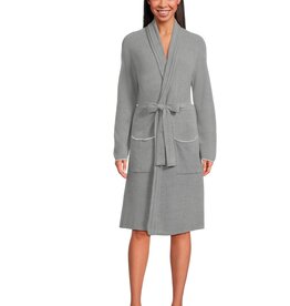 Barefoot Dreams CCUL Contrast Scallop Ribbed Robe