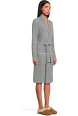 Barefoot Dreams CCUL Contrast Scallop Ribbed Robe