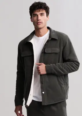 Barefoot Dreams Corduroy Shirt Jacket
