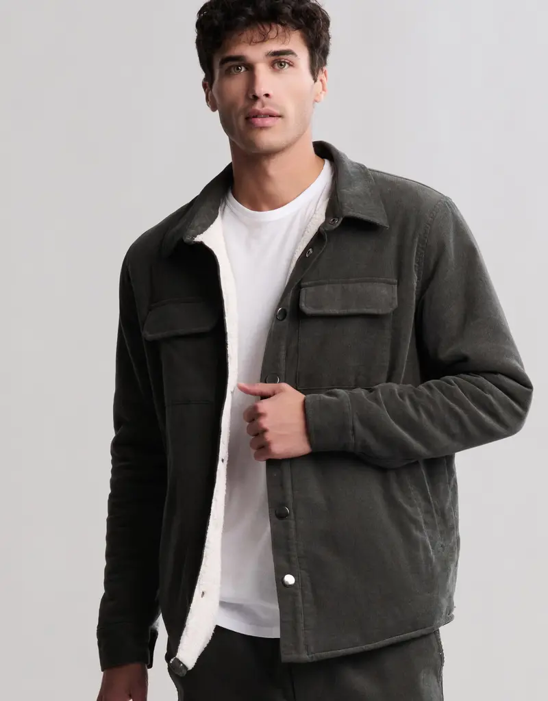 Barefoot Dreams Corduroy Shirt Jacket