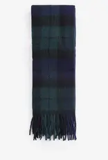 Barbour New Check Tartan Scarf / Black Watch