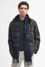 Barbour New Check Tartan Scarf / Black Watch