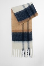 Barbour Isla Tartan Boucle Scarf Hessian Tartan