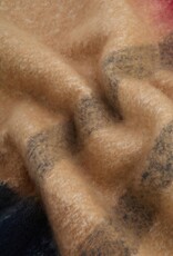 Barbour Isla Tartan Boucle Scarf Hessian Tartan