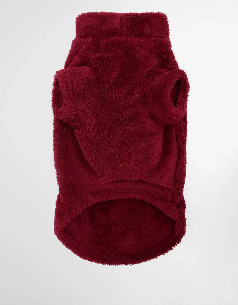 Barbour Brindle Fleece Dog Jumper