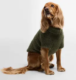 Barbour Brindle Fleece Dog Jumper