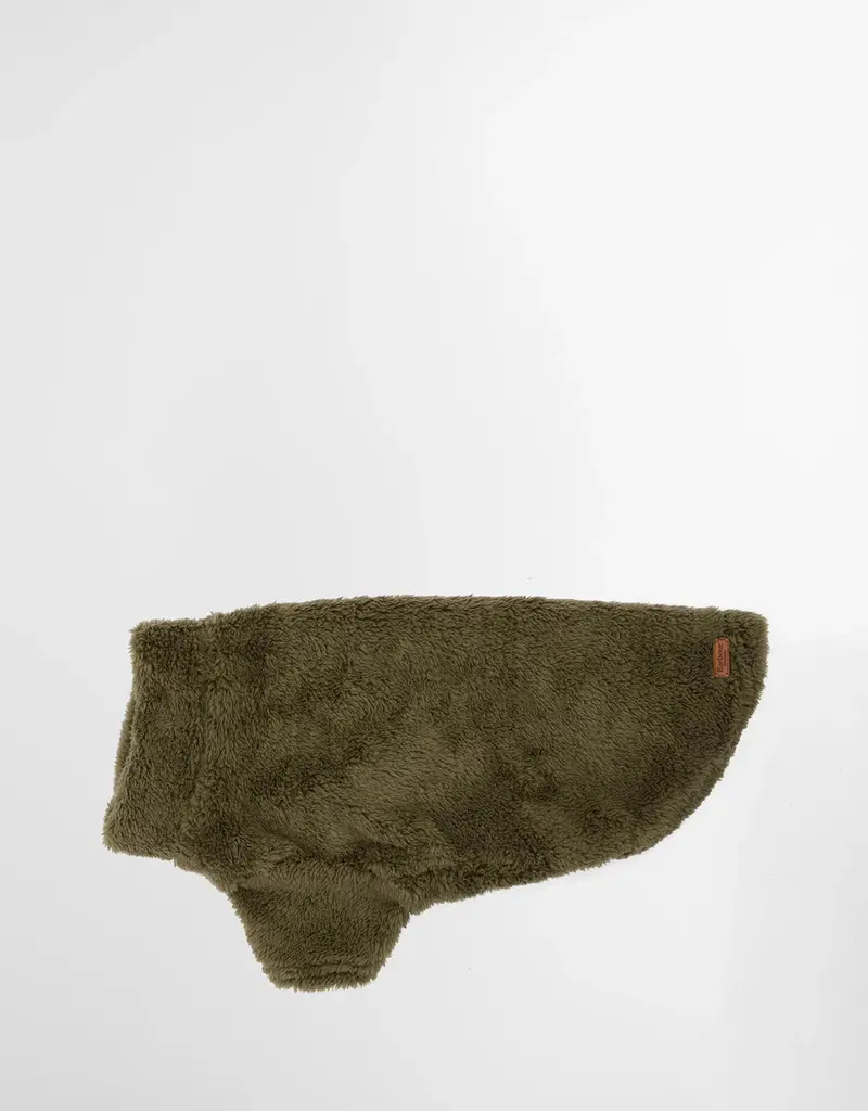 Barbour Brindle Fleece Dog Jumper