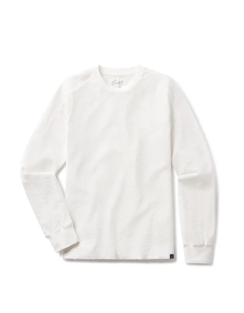 Grayers Clint Waffle Cotton Crew