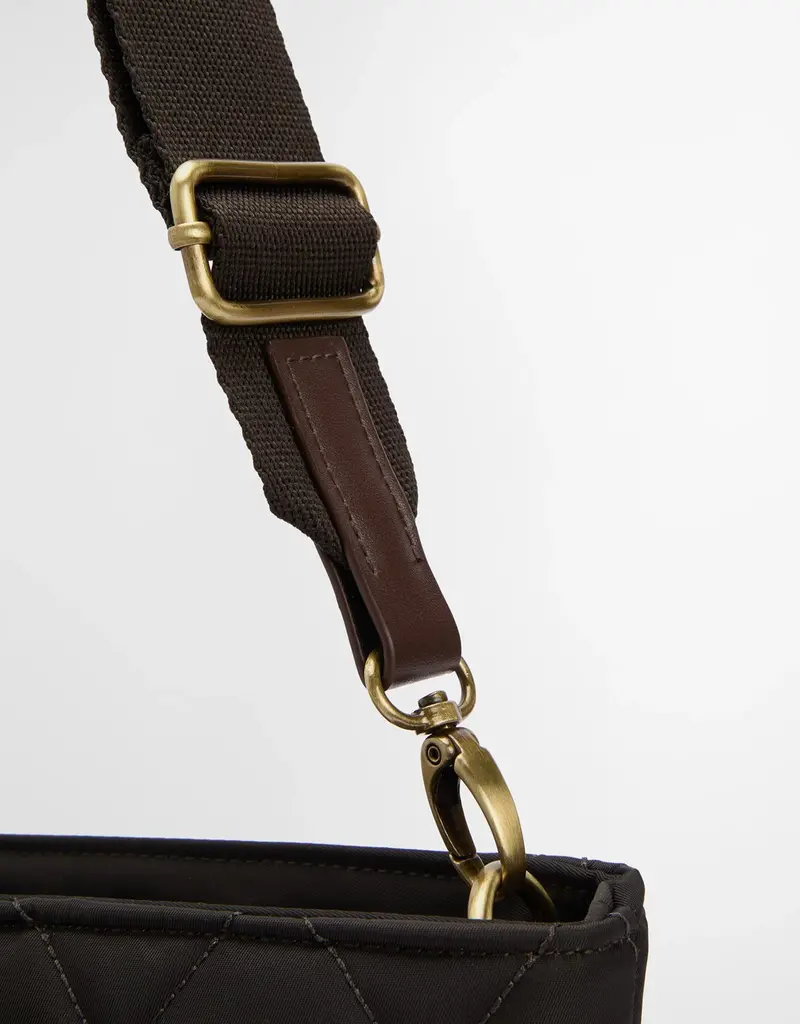 Barbour Mini Quilted Tote / Olive