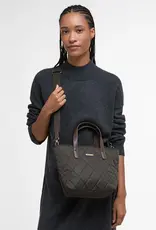 Barbour Mini Quilted Tote / Olive