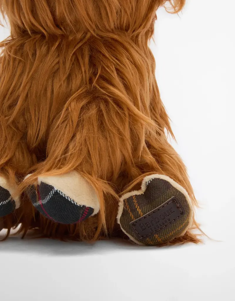 Barbour Dog Highland Cow Toy