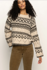 Sanctuary Fairisle Crew Neck Sweater
