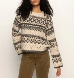 Sanctuary Fairisle Crew Neck Sweater
