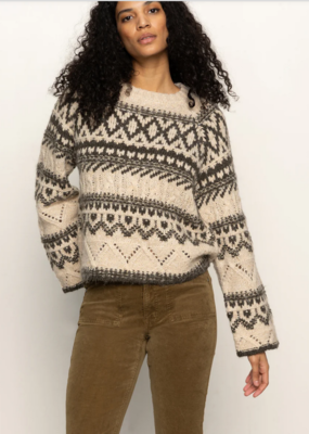 Sanctuary Fairisle Crew Neck Sweater