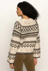 Sanctuary Fairisle Crew Neck Sweater