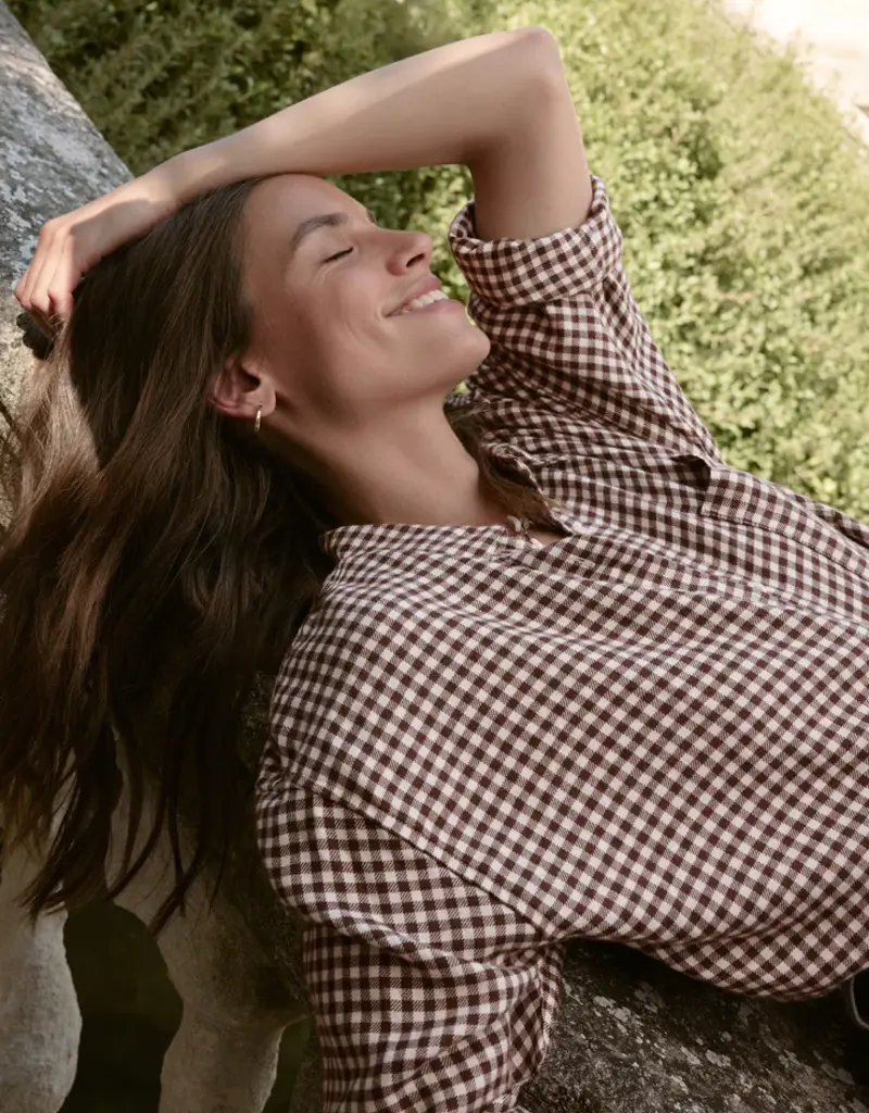 Z Supply River Plaid Button Up