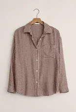 Z Supply River Plaid Button Up